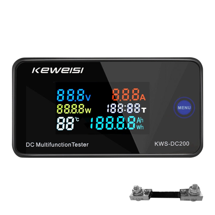 KWS-DC200-100A Orologio corrente di tensione con display digitale 8-120 V CC con shunt, KWS-DC200-100A KWS-DC200-100A Orologio corrente di tensione con display digitale 8-120 V CC con shunt, KWS-DC200-100A